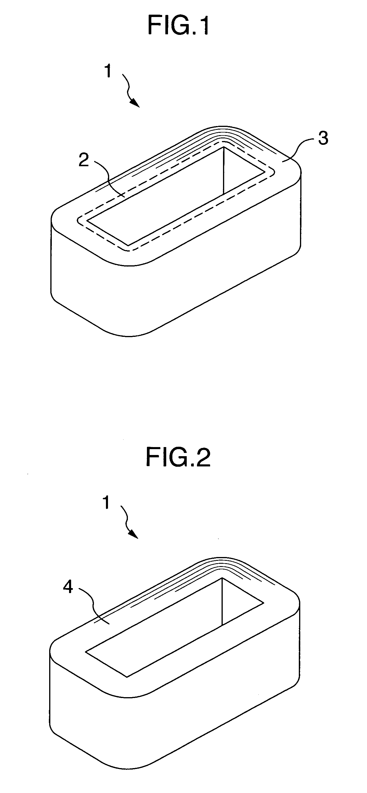 Iron core for stationary apparatus and stationary apparatus