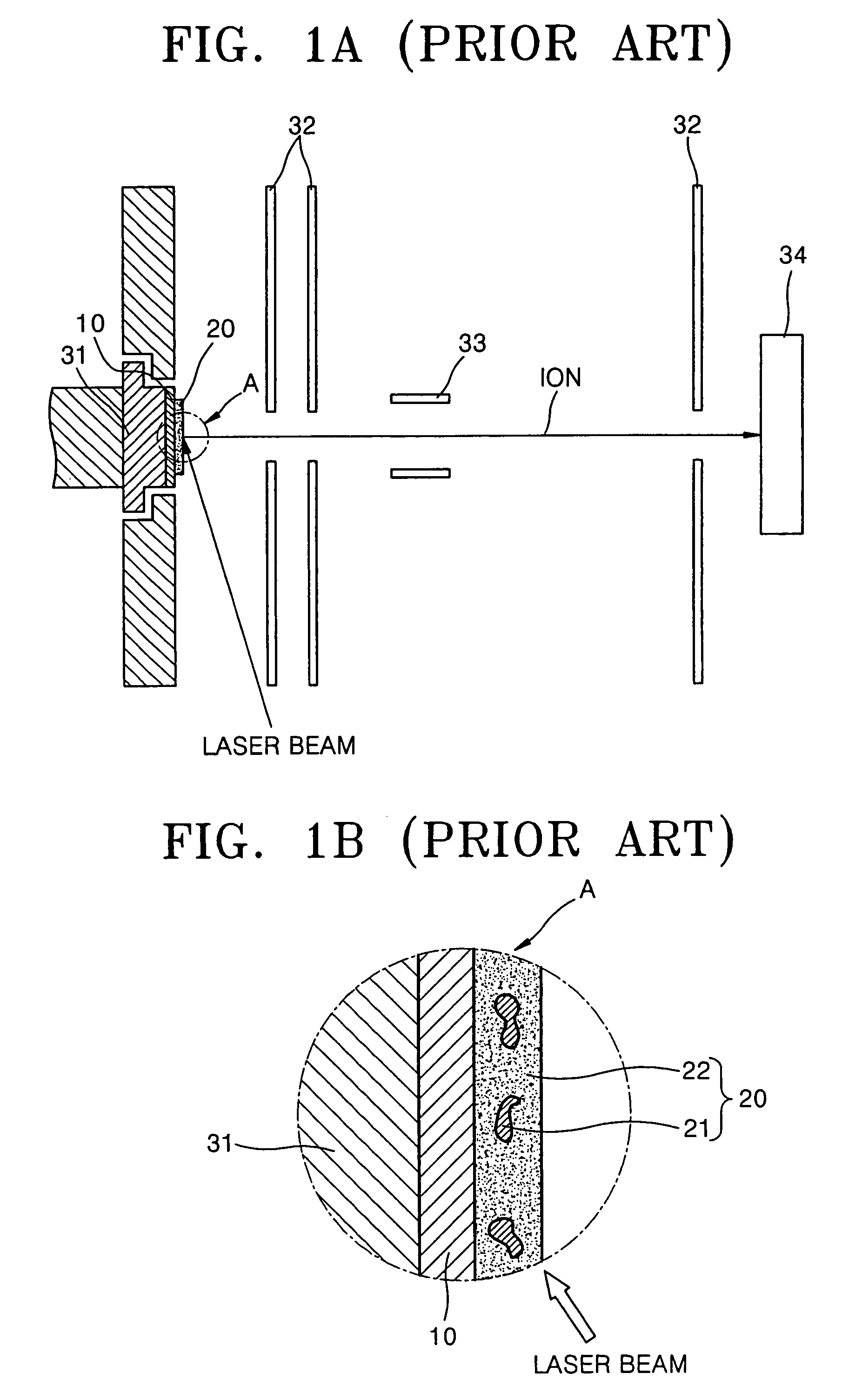 Sample holder for laser desorption/ionization mass spectrometry and method of manufacturing the same