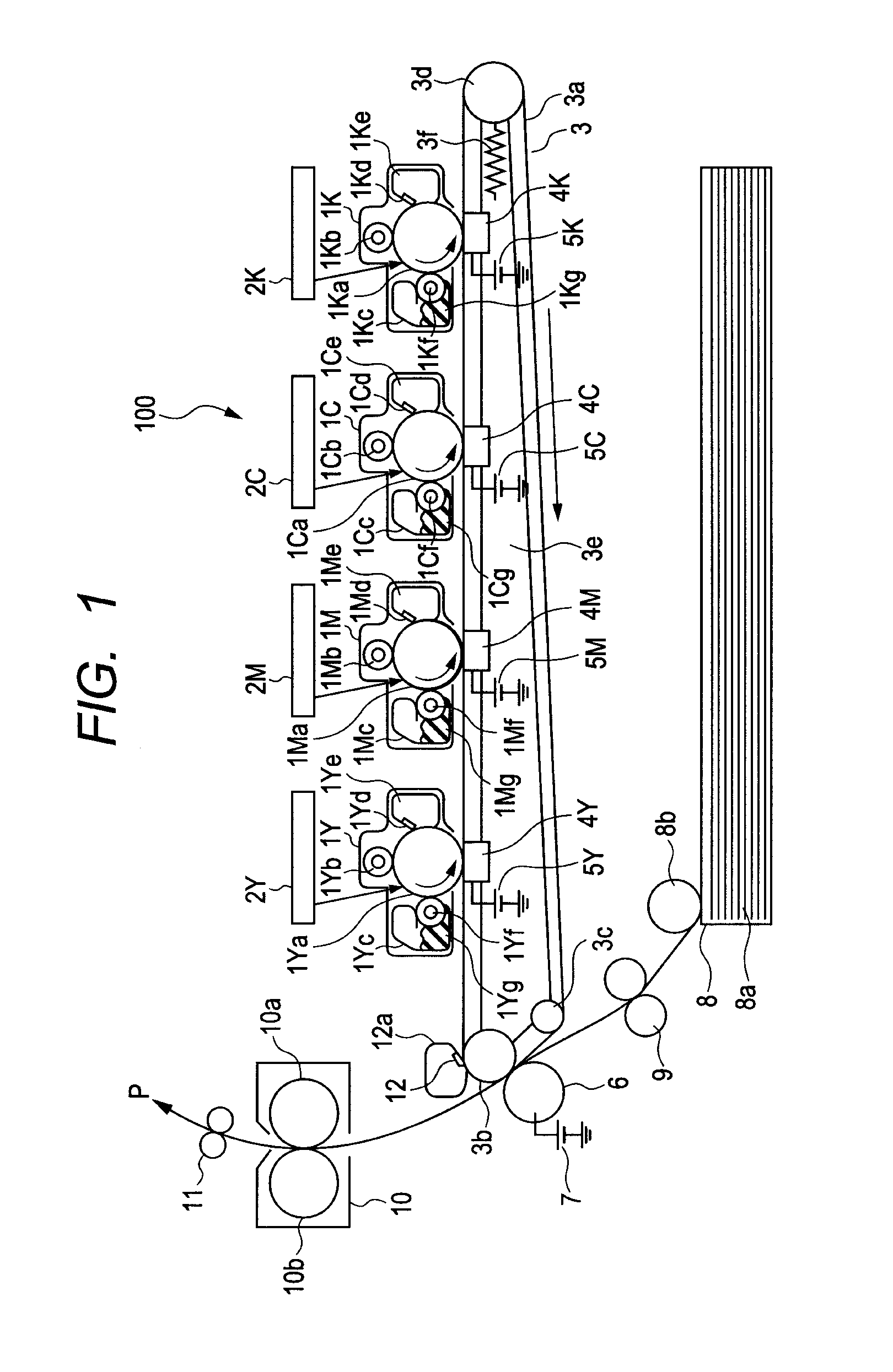 Image forming apparatus with movable pressing member