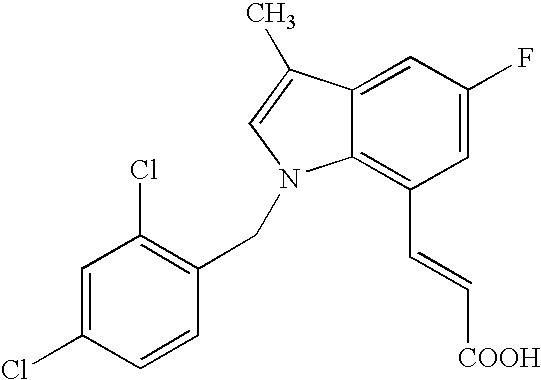 Carboxylic acid peri-substituted bicyclics for occlusive artery disease