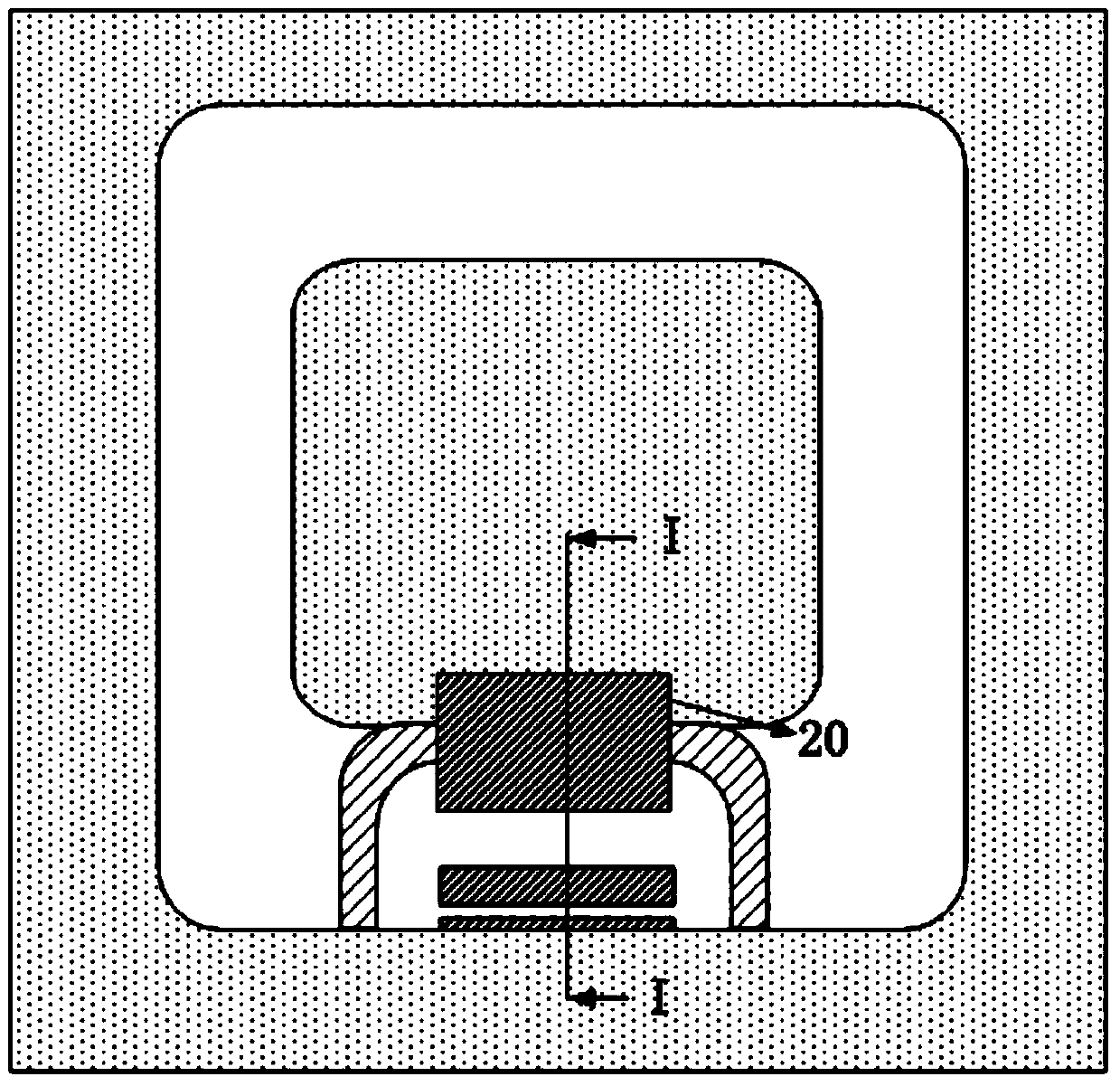 Isolation structure of high-voltage driving circuit