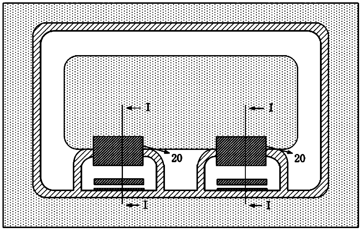 Isolation structure of high-voltage driving circuit