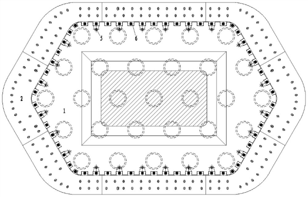 Bridge anti-ship-collision structure