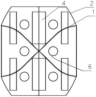 Double-ring crossed spherical biologically active filling material component based on internet of things