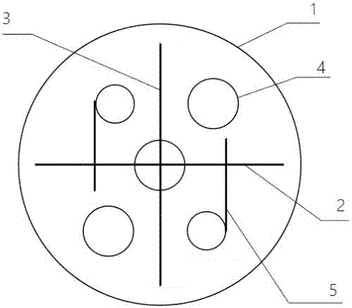 Double-ring crossed spherical biologically active filling material component based on internet of things