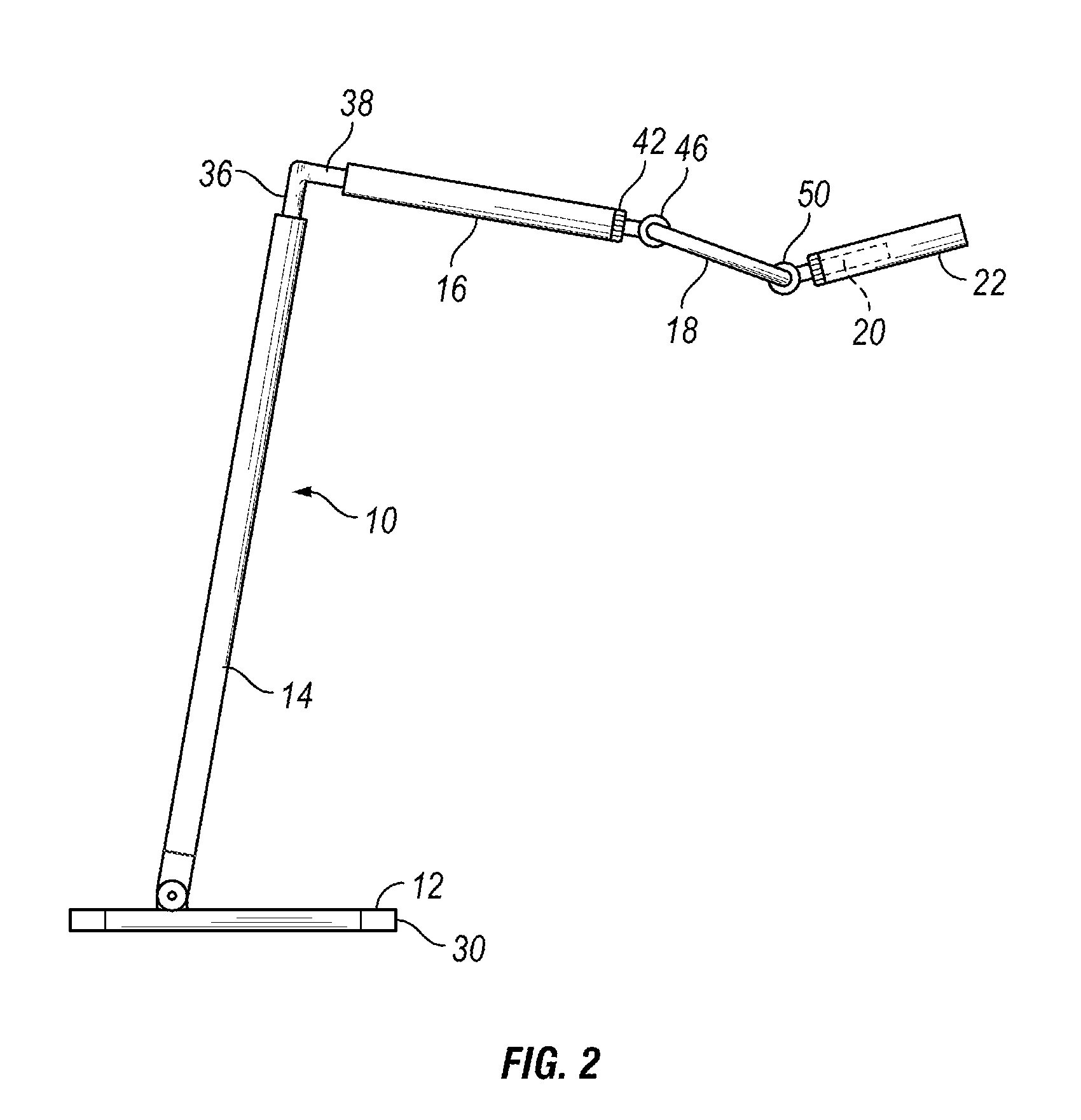 Golf swing training device