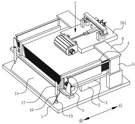 Carton manufacturing and conveying device