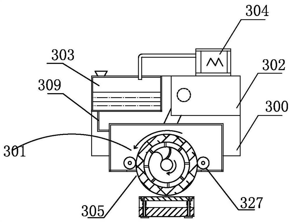 A roll device for making fireworks paper rolls