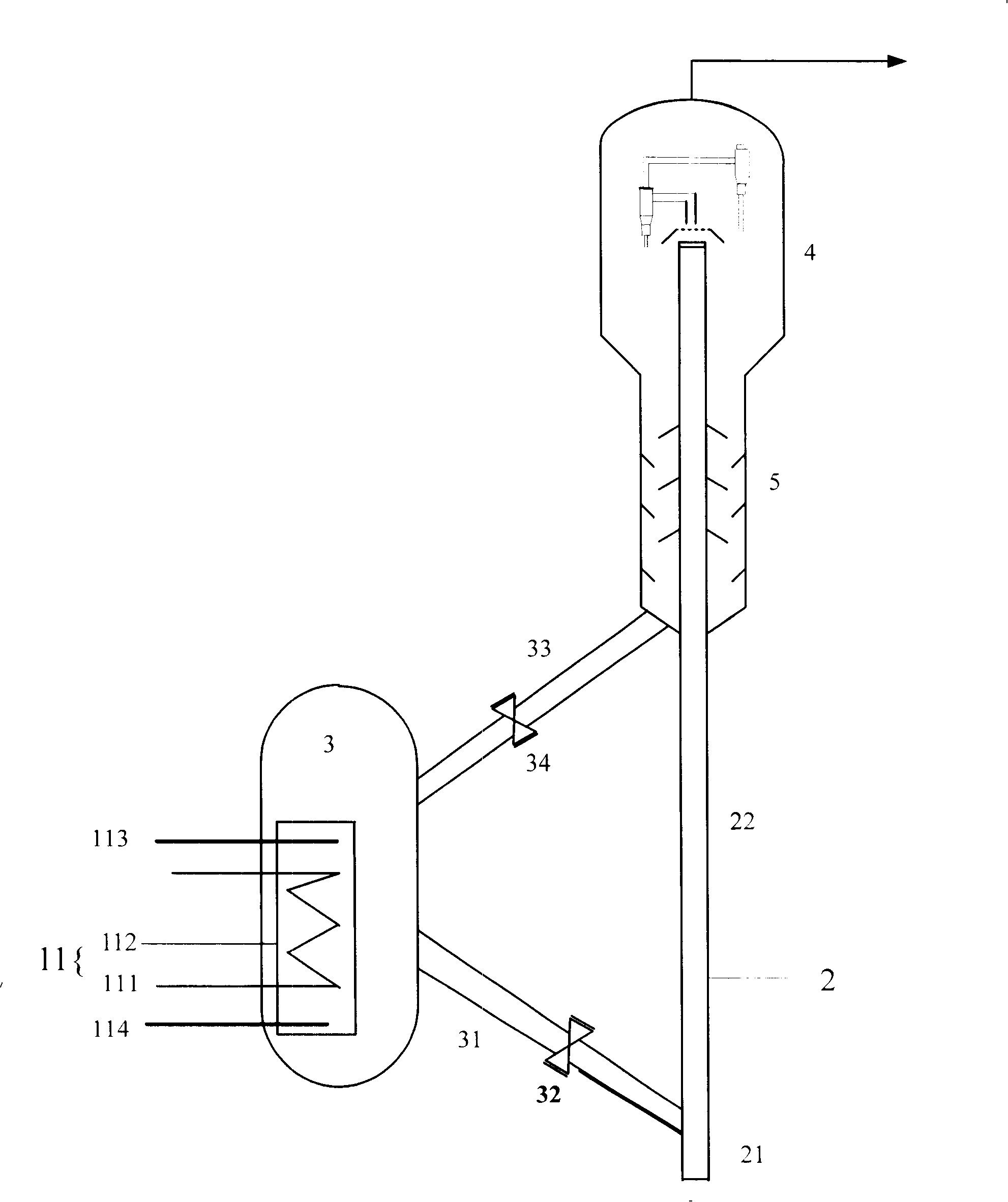 Heat exchange method in hydrocarbon oil conversion process and hydrocarbon oil conversion method