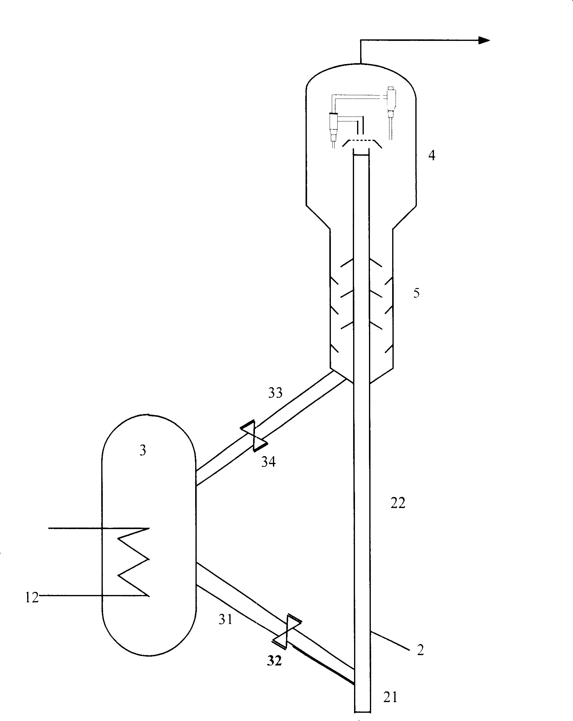 Heat exchange method in hydrocarbon oil conversion process and hydrocarbon oil conversion method