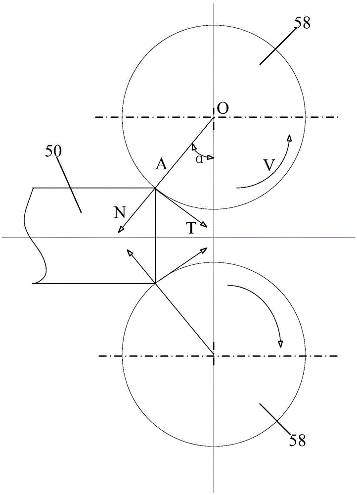 Method for identifying and monitoring slippage of engagement of strip head into frame during finish rolling of hot rolled strip