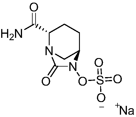 The method for preparing avibactam sodium by one-pot method