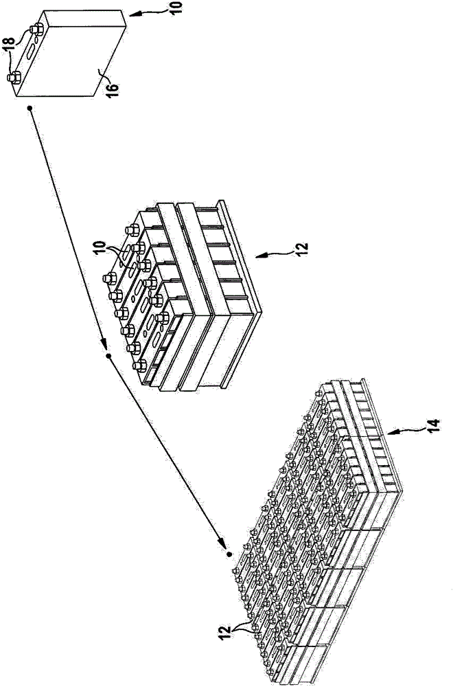 Battery cells, batteries and motor vehicles