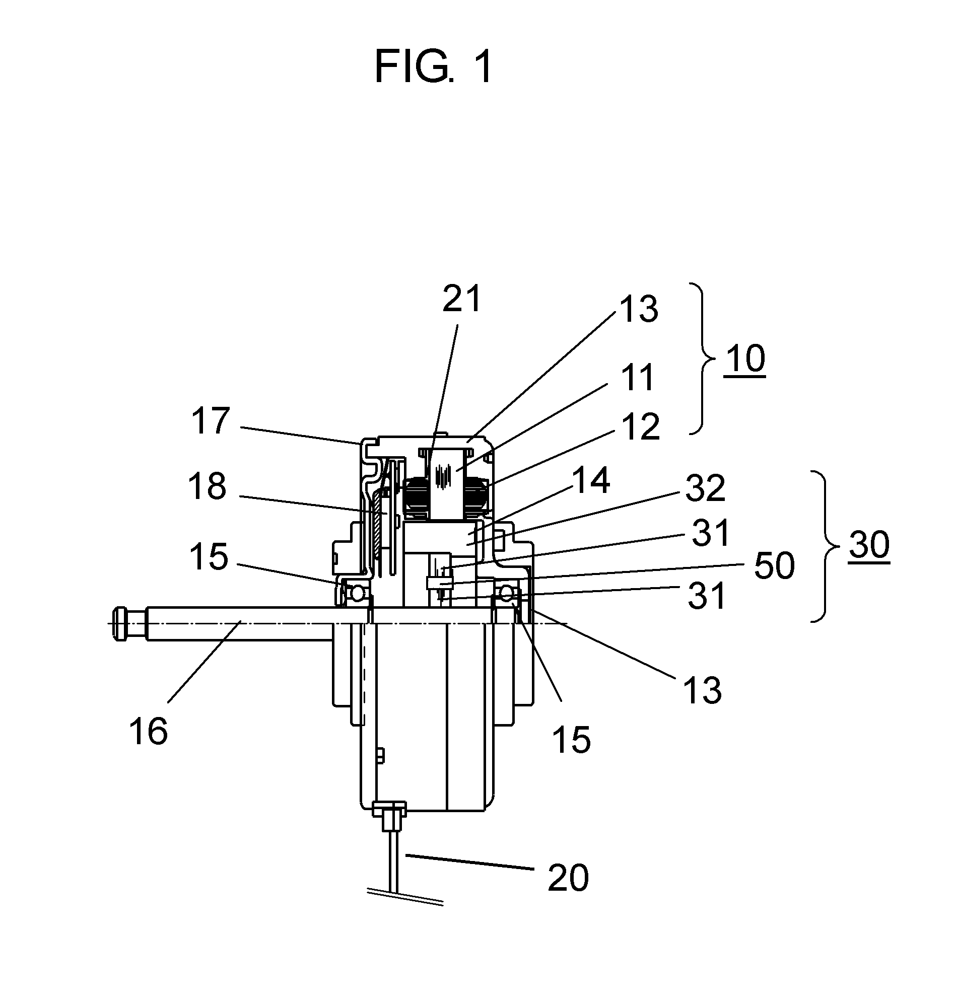 Electric motor and electrical machinery equipped therewith