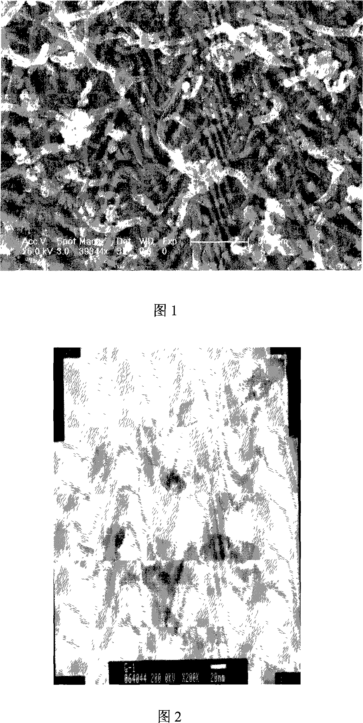 Method for preparing carbon nano-tube loading ruthenium oxide hydration composite material