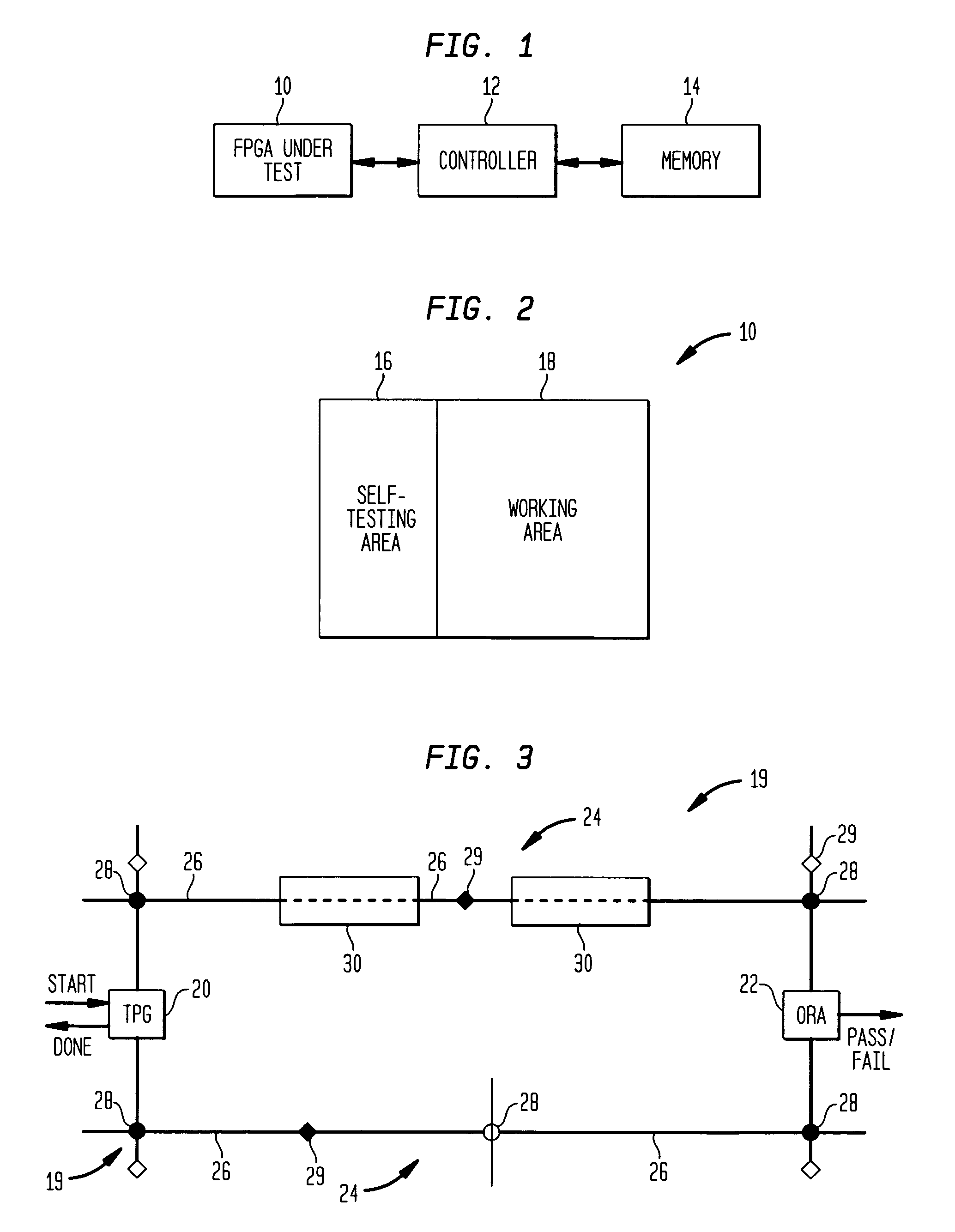 Fault tolerant operation of field programmable gate arrays