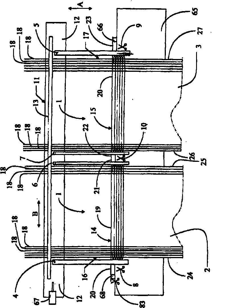 Method for tucking an end of a weft thread into a selvedge of a fabric, and pneumatic tuck-in device