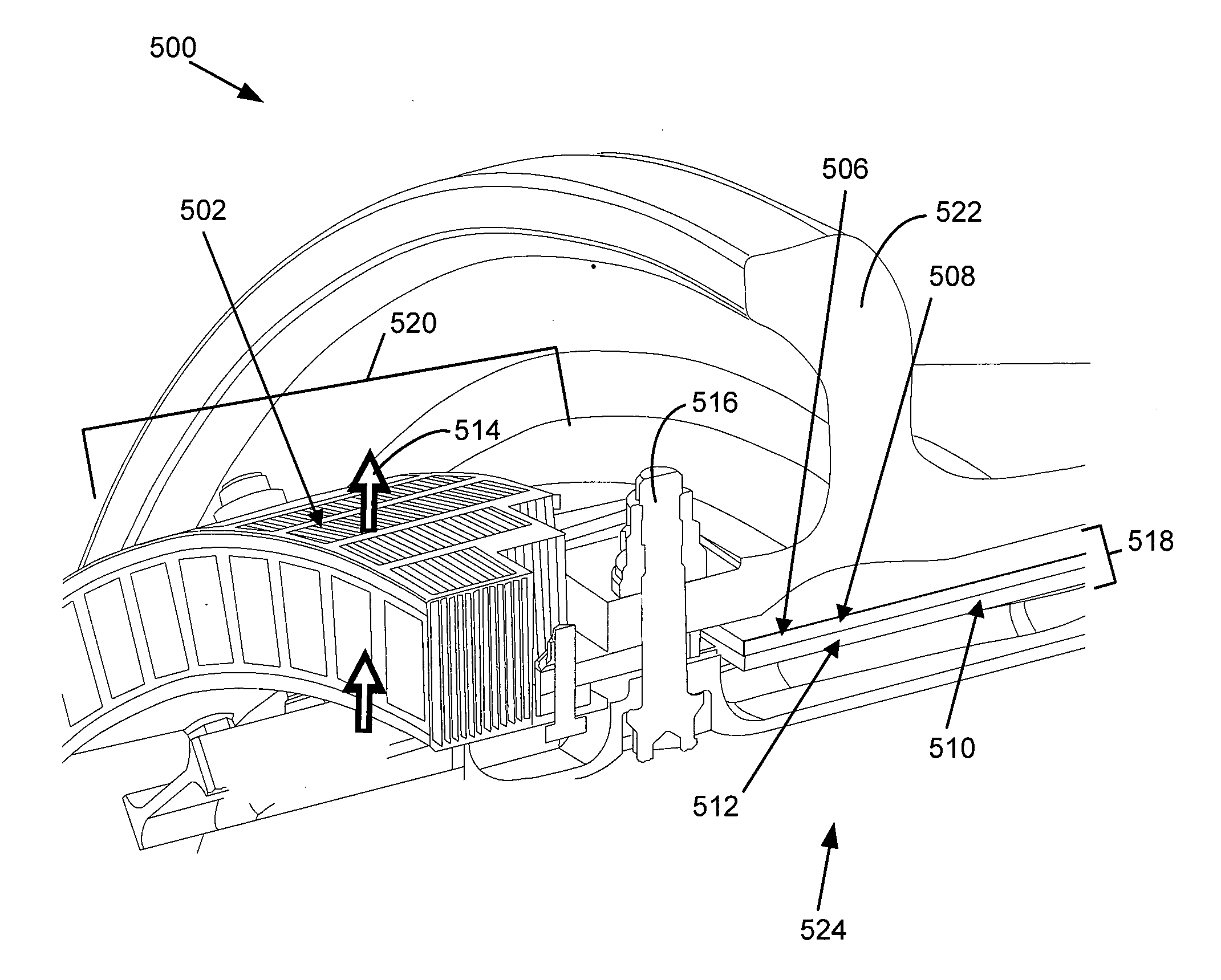 Thermal management composite heat shield