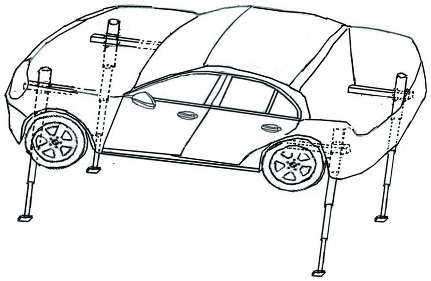 Device for preventing vehicle from being flooded