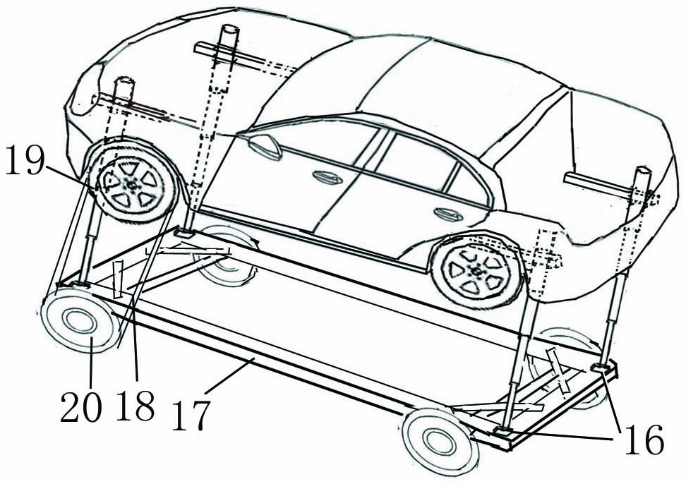 Device for preventing vehicle from being flooded