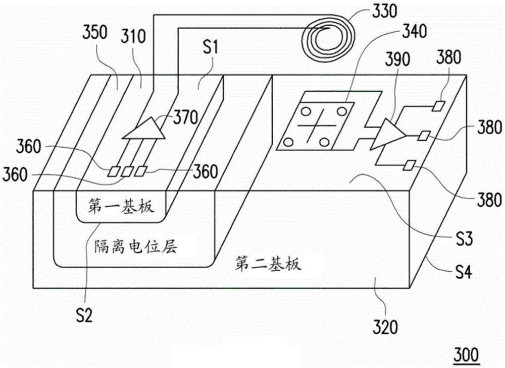 Electrical isolator packaging structure and manufacturing method for electrical isolator