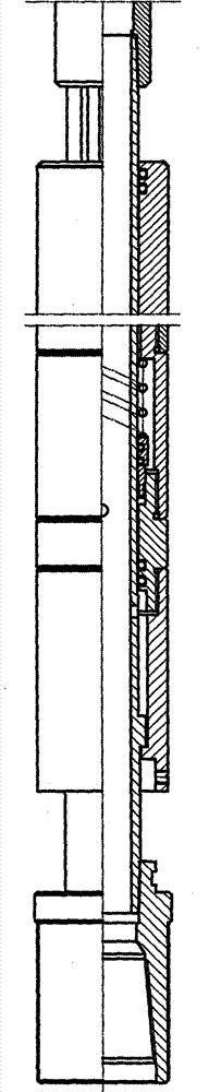 High-pressure grout stopping device for L-shaped drill hole ground pre-grouting