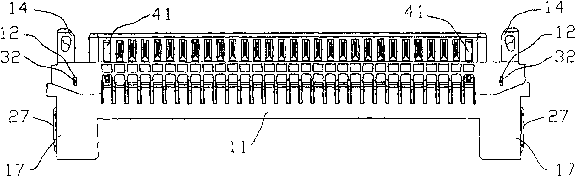 Electrical connector for preventing matching connector from shedding accidentally