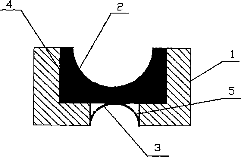 Spherical bowl seat with steel frame net structure