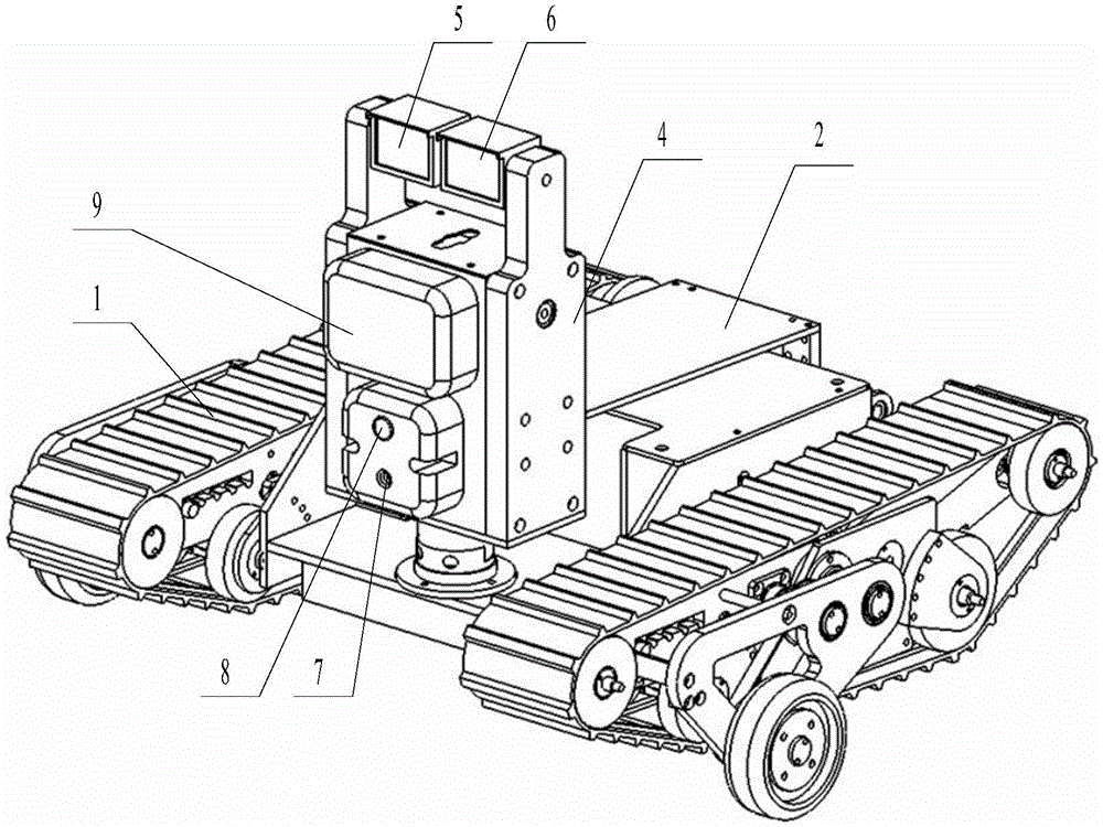 Life detection robot equipment based on multi-sensor information