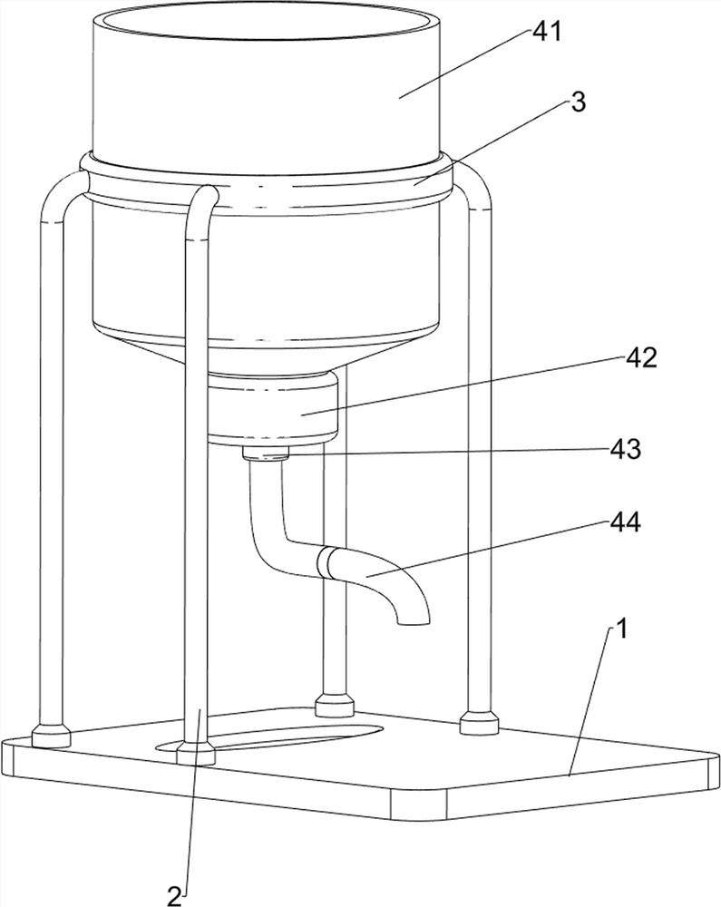 Energy-saving and environment-friendly cleaning device for traditional Chinese medicine department