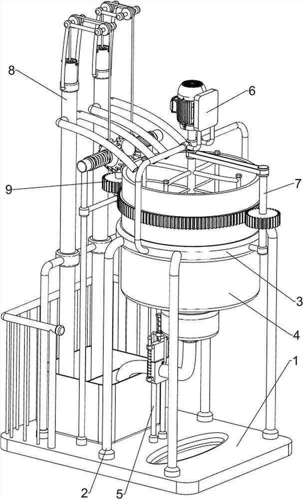 Energy-saving and environment-friendly cleaning device for traditional Chinese medicine department