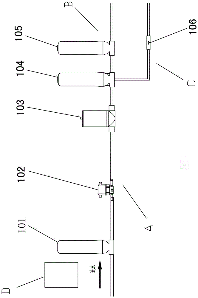 Water purifying system and automatic working pressure adjusting method thereof