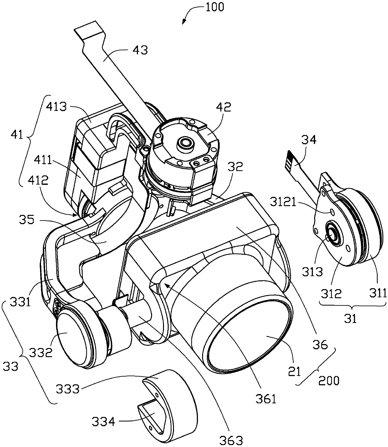 Gimbals, Unmanned Aerial Vehicles, Filming Equipment, and Movable Equipment