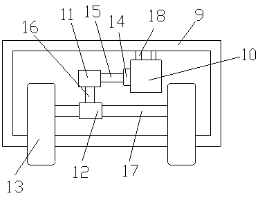 Automatic guided vehicle for intelligent material-handling and handling method thereof