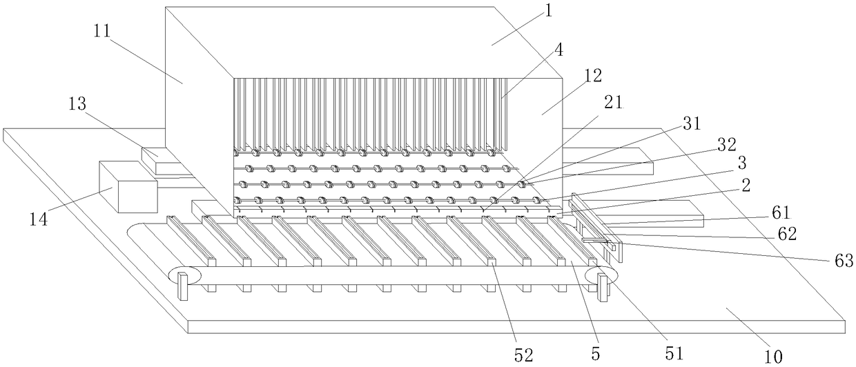 Circuit board conveying and placing device