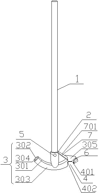 Portable bending tool and using method thereof