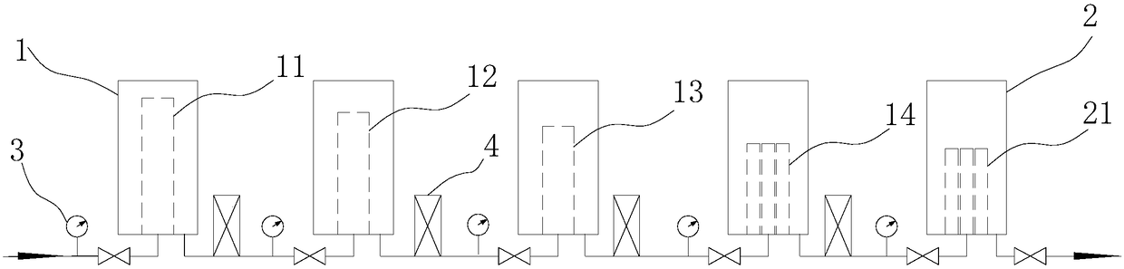 Slurry filtration system used for power lithium ion battery of HEV/PHEV