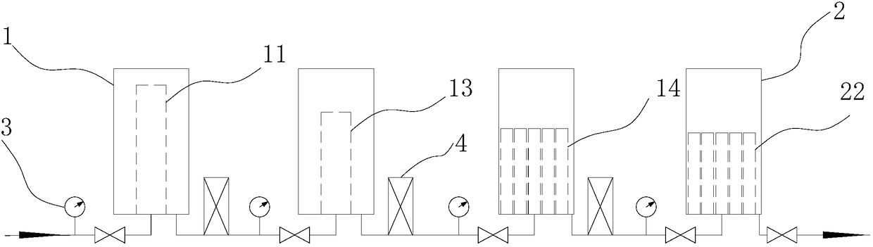 Slurry filtration system used for power lithium ion battery of HEV/PHEV