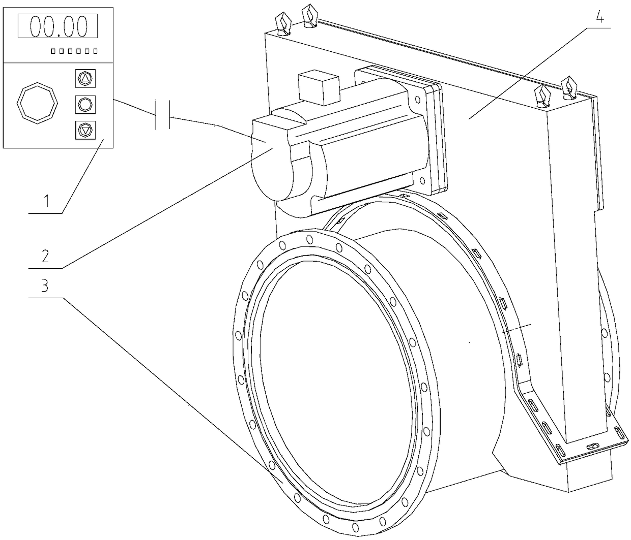 Distortion Simulator of Adjustable Sector Plate Flow Field