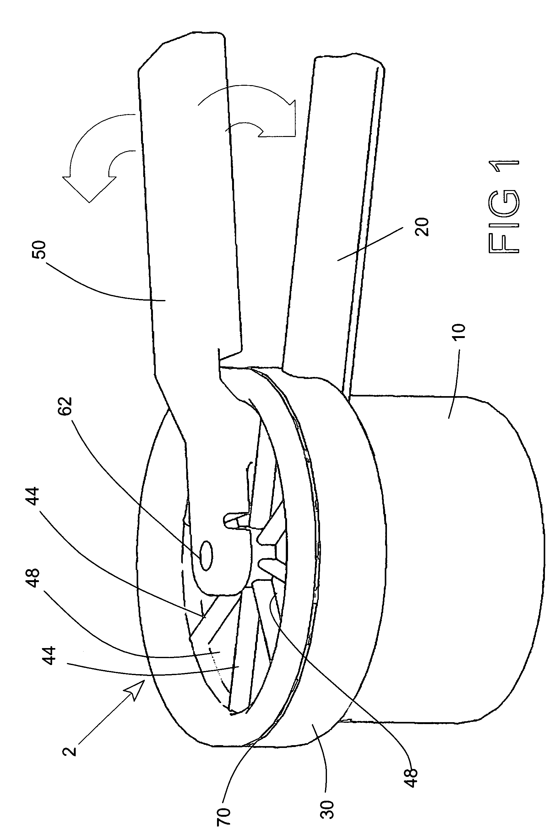 Pressure vessel for treating dentures