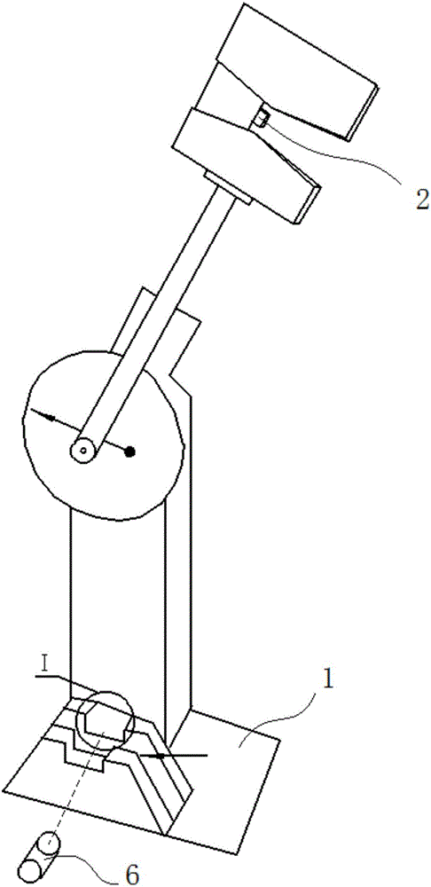 Aeroengine ratchet impact intensity testing device