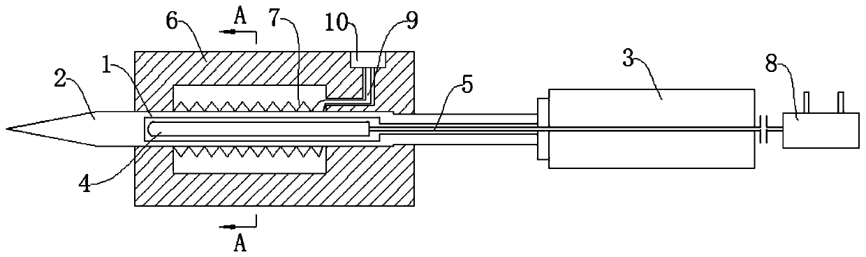 Composite heating type heat storage soldering iron