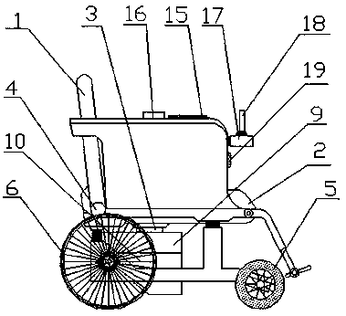 Intelligent sharing wheelchair based on two-dimensional code