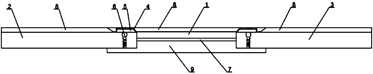 Portable stretchable ruler for teaching