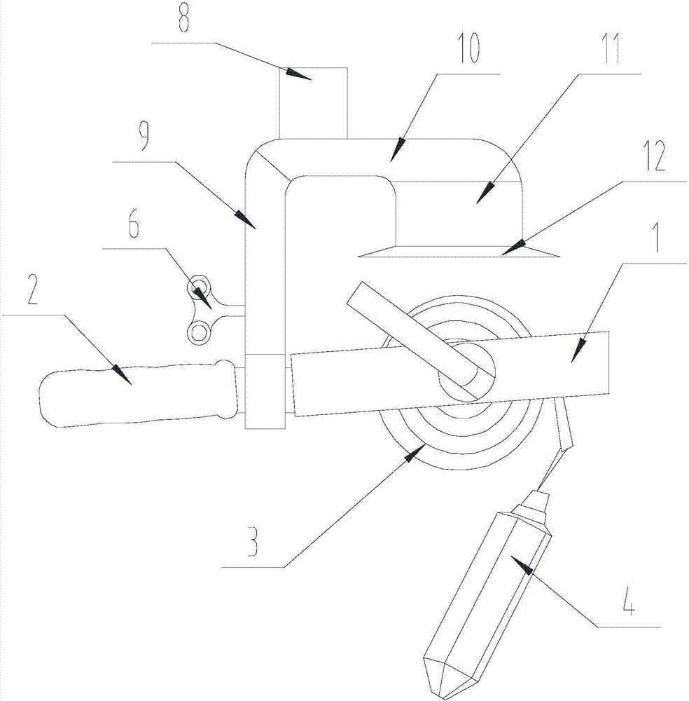 Oil dipstick having temperature adjustment function