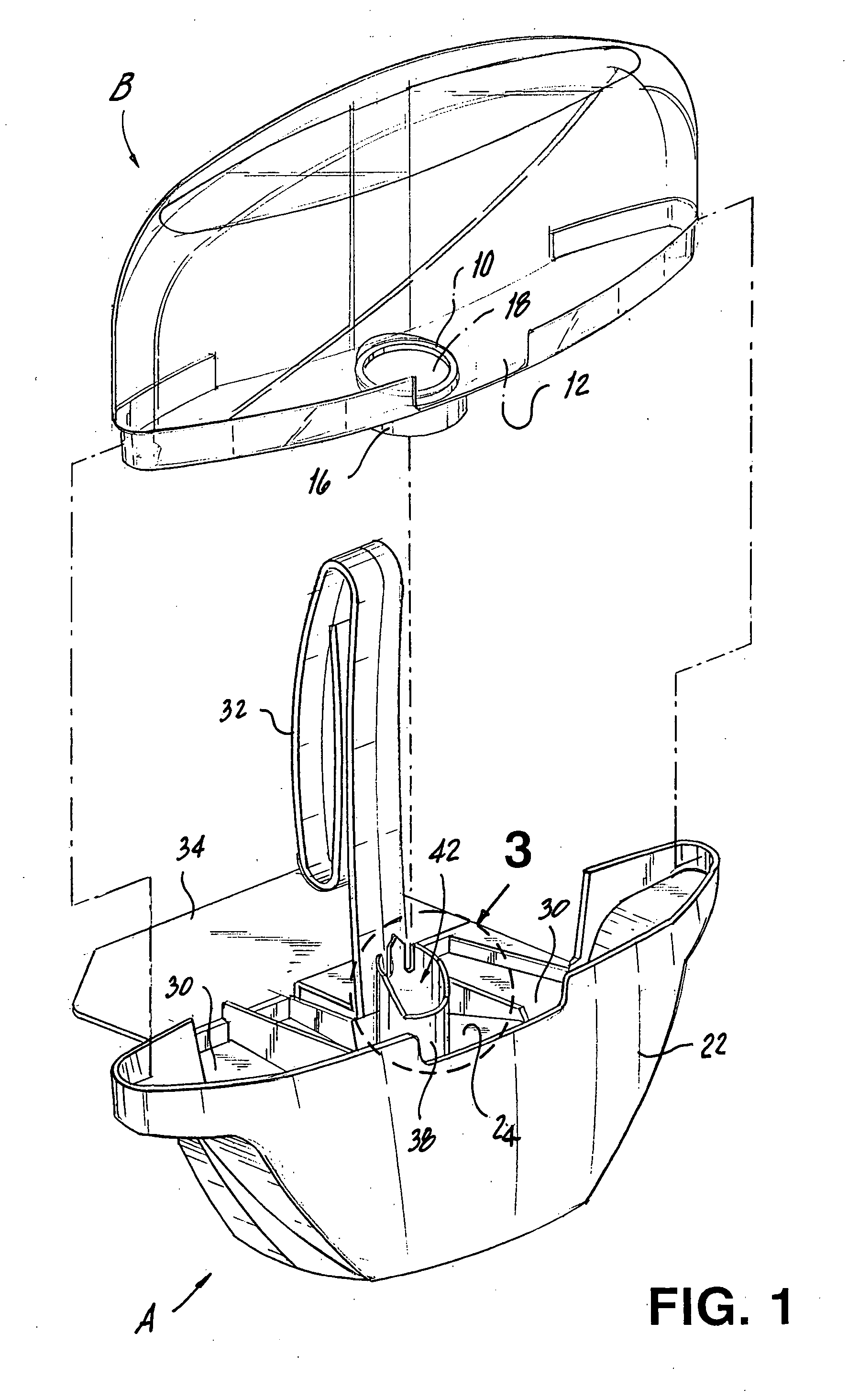 Liquid dispensing device with secondary liquid entrance