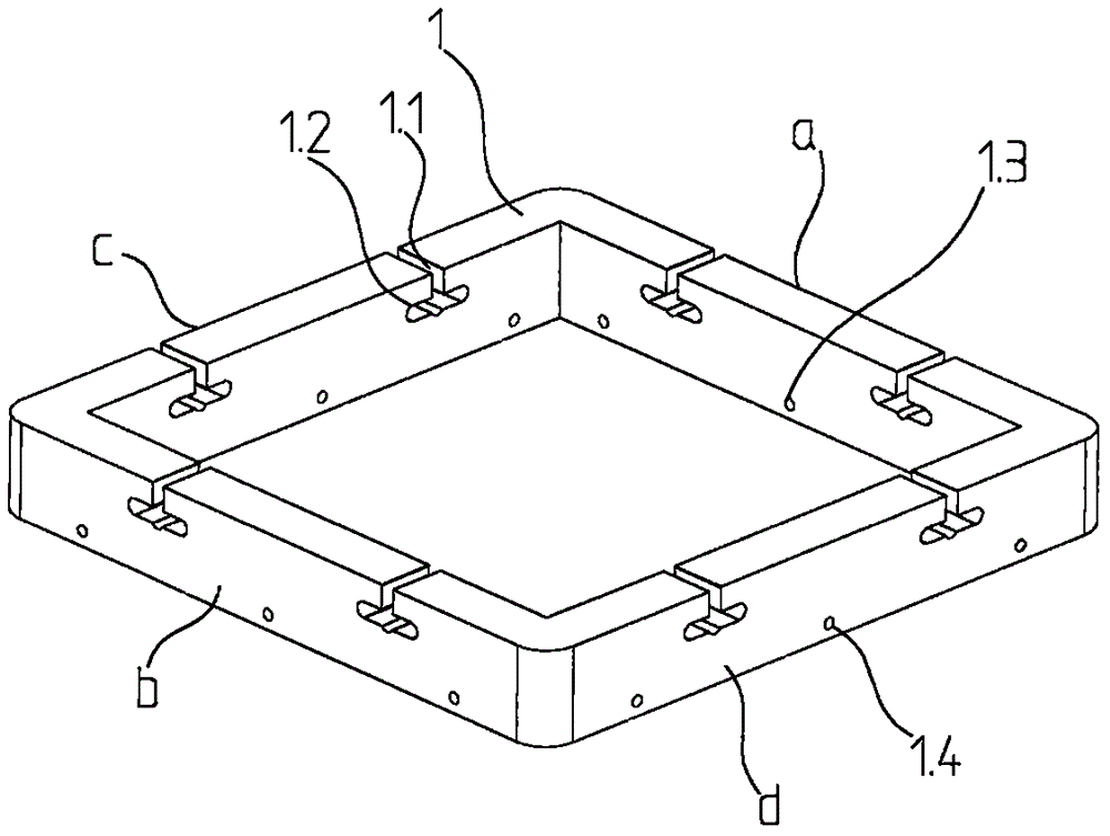 Reinforcing structure for slope protection of geotechnical engineering