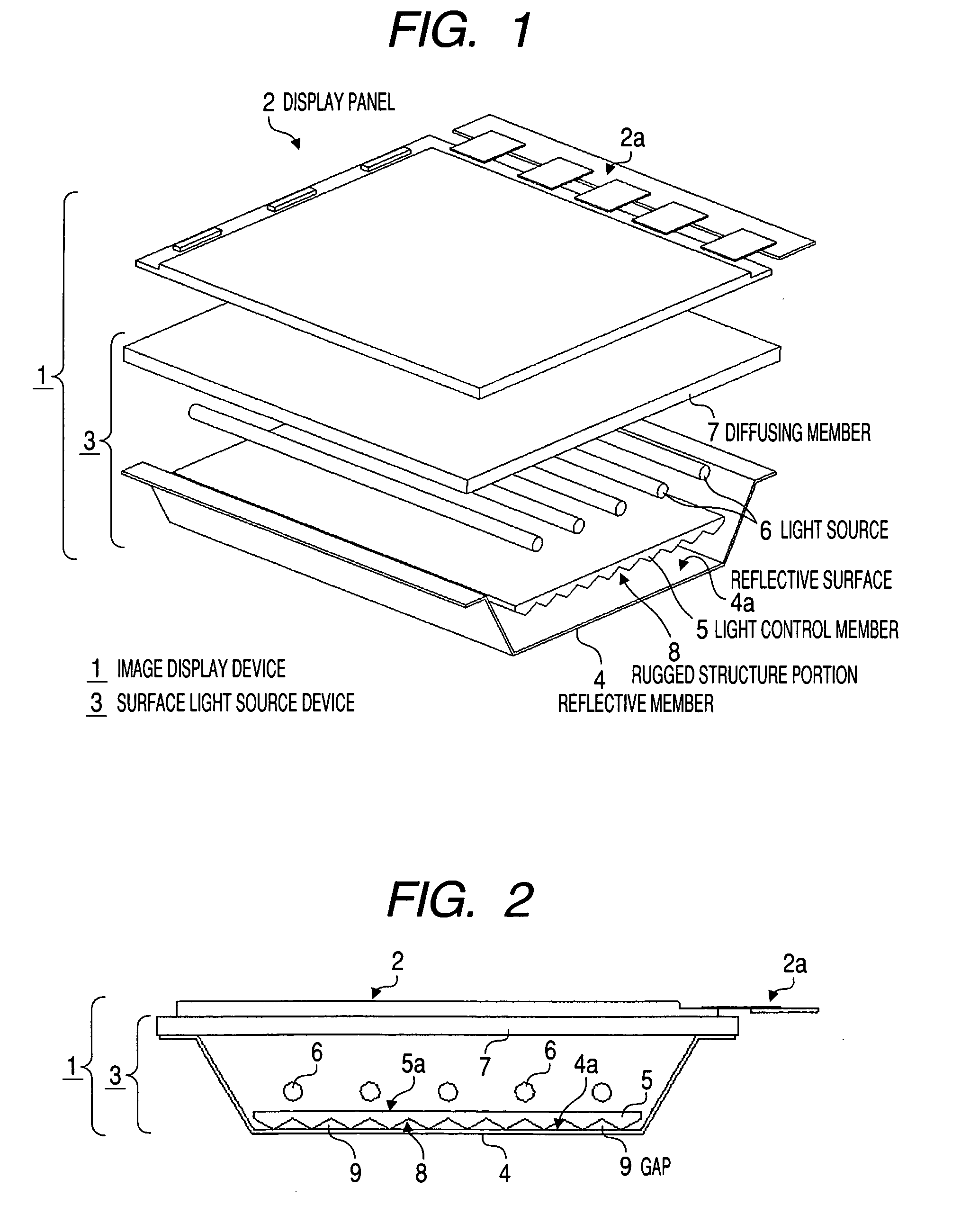 Surface light source device and image display device