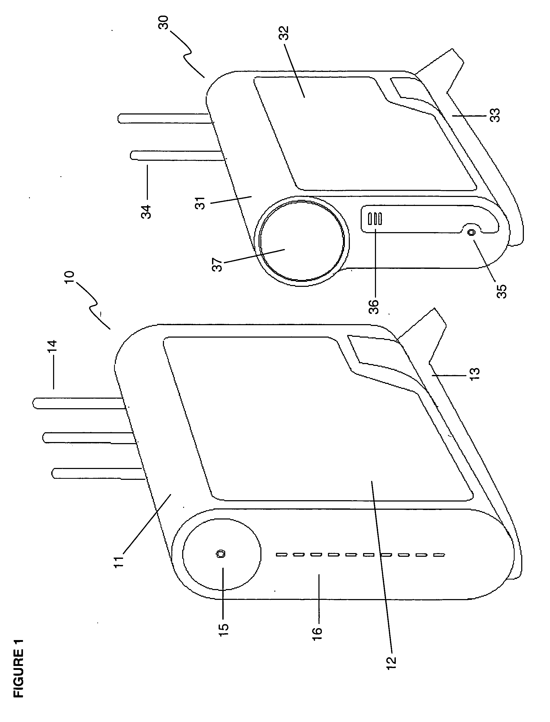 Wireless video surveillance system and method with security key