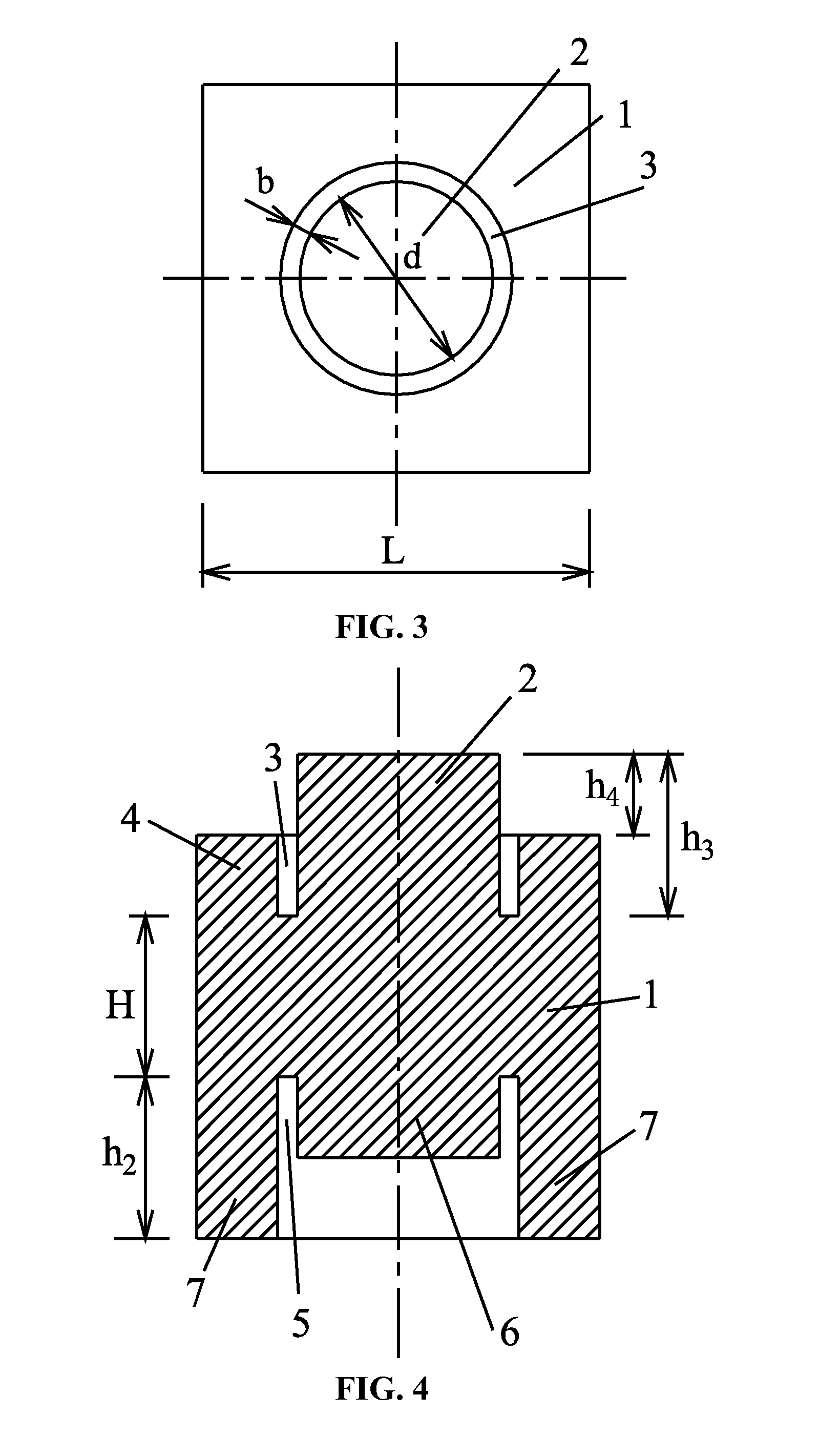 Rock specimen and method for testing pure shear of the same